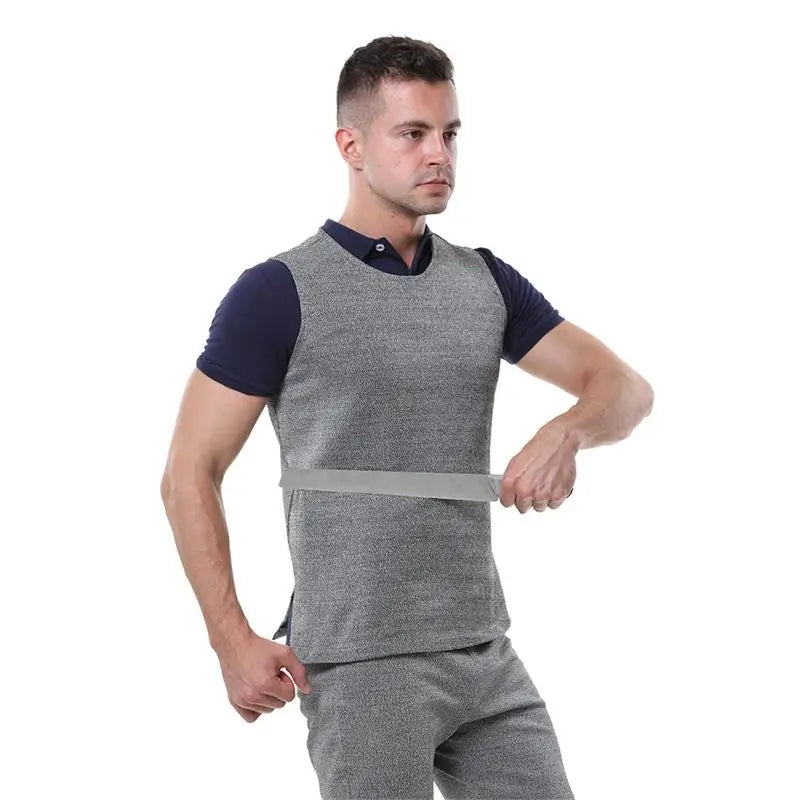 Summer Stab-resistant T shirt Tactical Clothing Cut-resistant Self-defense Clothing Thin Breathable Soft Hidden Anti-stab Vest - Inside The Bars