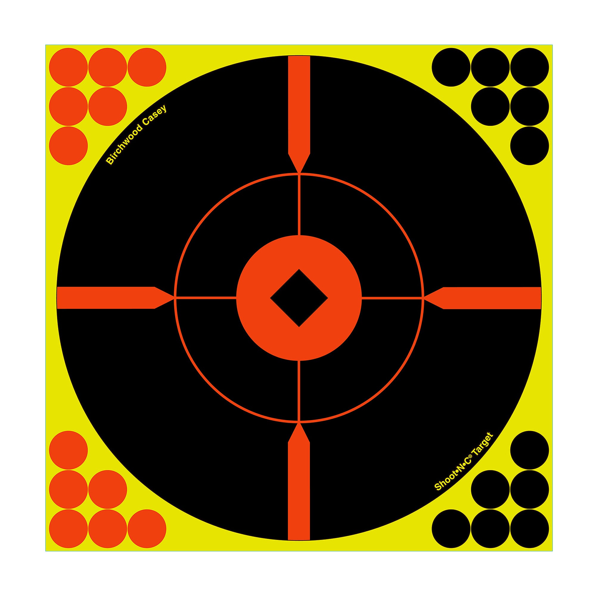 Self-Adhesive Birchwood Casey Round Bullseye Targets (5-12 Pack)