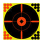 Self-Adhesive Birchwood Casey Round Bullseye Targets (5-12 Pack)