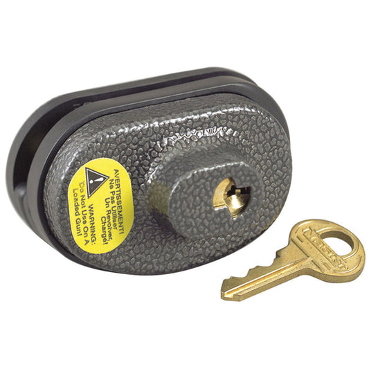 Master Lock Keyed Trigger Lock with Steel and Zinc Body