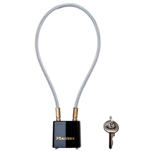 Master Lock Braided Steel Cable Lock with Key