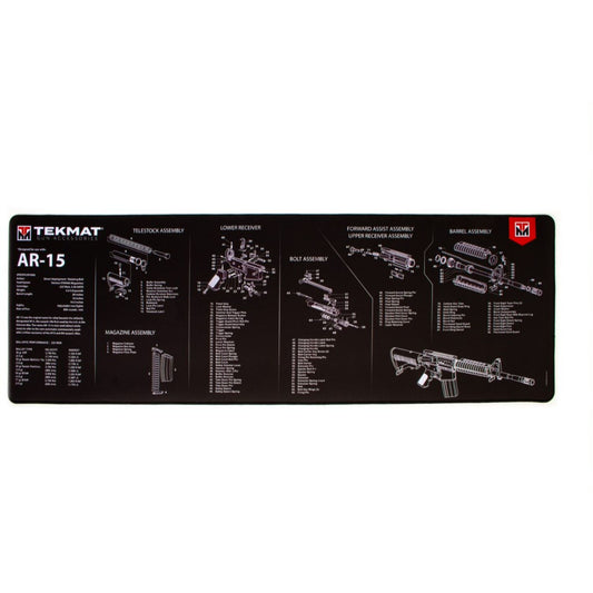 AR-15 Ultimate Cleaning and Repair Mat by TekMat