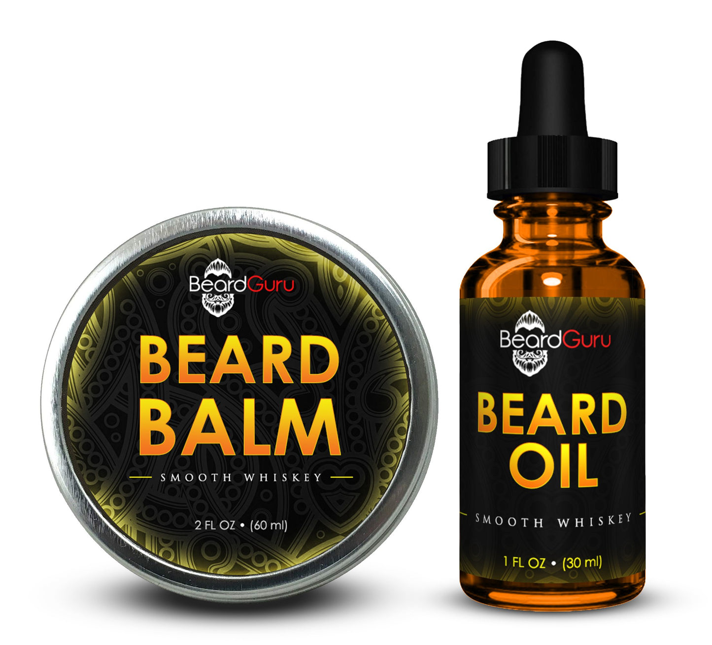 BeardGuru Whiskey Infused Beard Balm: Caramel Smooth Blend