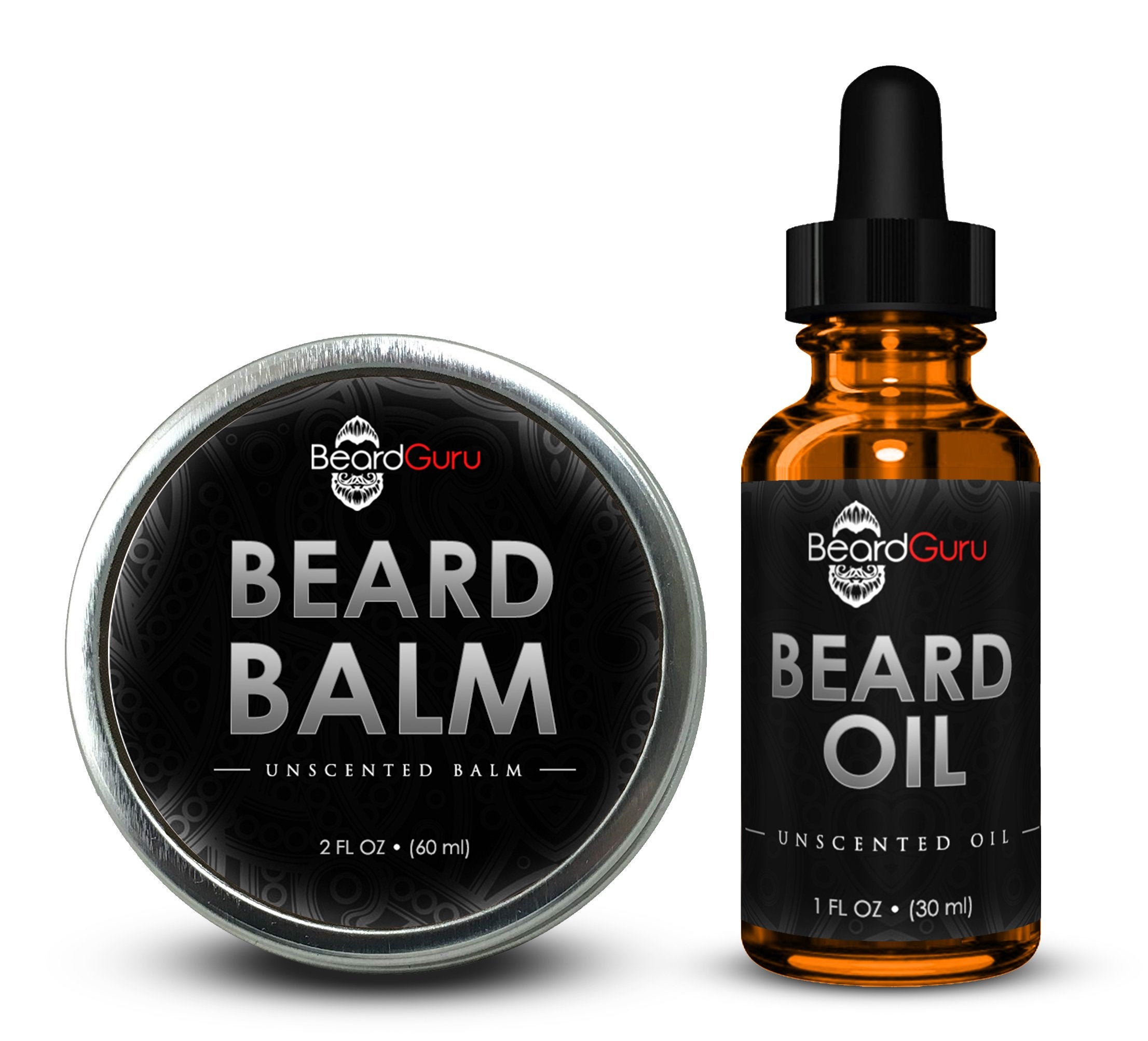 BeardGuru Unscented Beard Balm: Ultra-Softening Formula