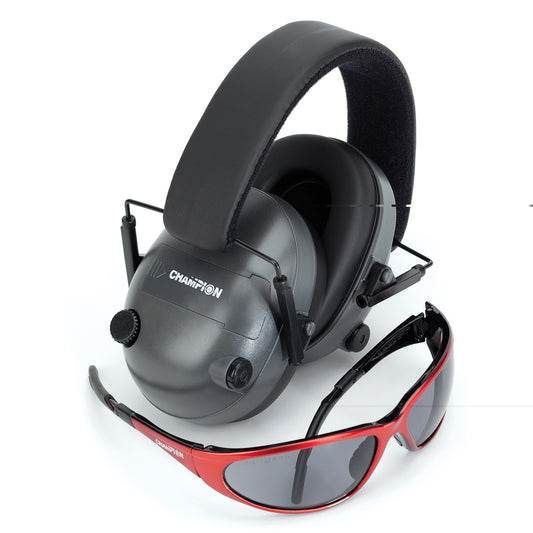 Champion Electronic Hearing Protection Muffs - Black