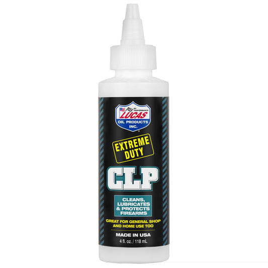 Lucas Oil Extreme Duty CLP 4oz - Firearm Cleaner, Lubricant & Protector