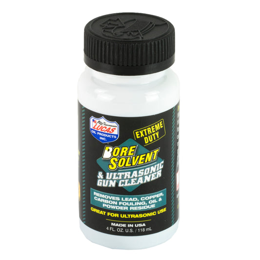 Lucas Extreme Duty Bore Cleaner & Ultrasonic Gun Solvent 4oz