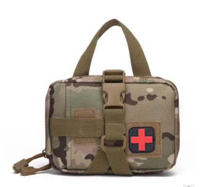 Quick Release First Aid Pouch Patch Bag Molle Amphibious Tactical Medical Kit EMT Emergency EDC Rip-Away Survival IFAK Hunting - Inside The Bars