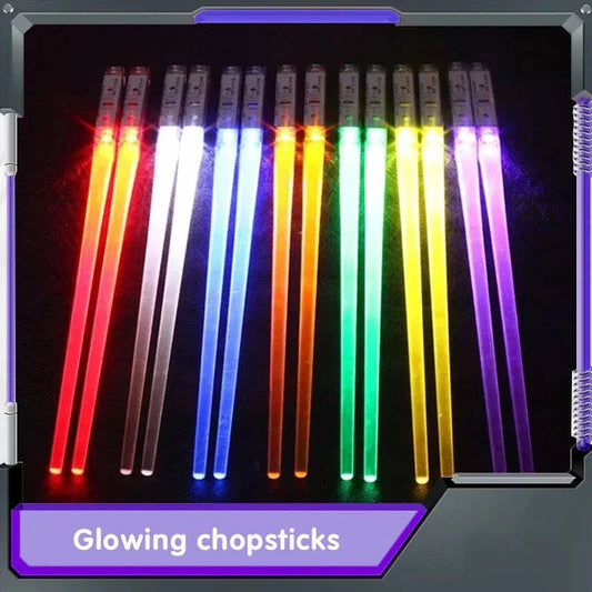 Illuminating LED Chopsticks for Vibrant Dining Adventures - Inside The Bars