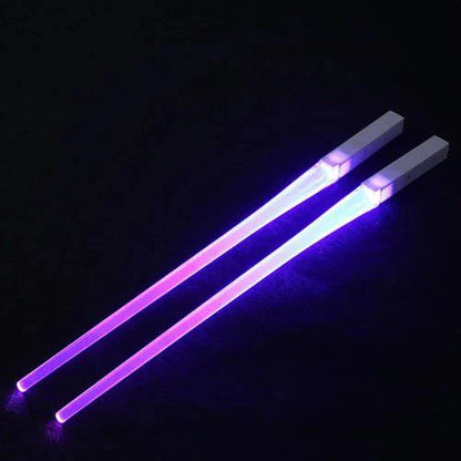 Illuminating LED Chopsticks for Vibrant Dining Adventures - Inside The Bars