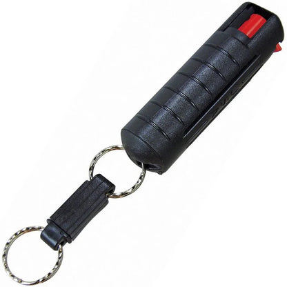 Compact Fox Labs Stream Pepper Spray with Key Ring - 0.5 oz Hard Case