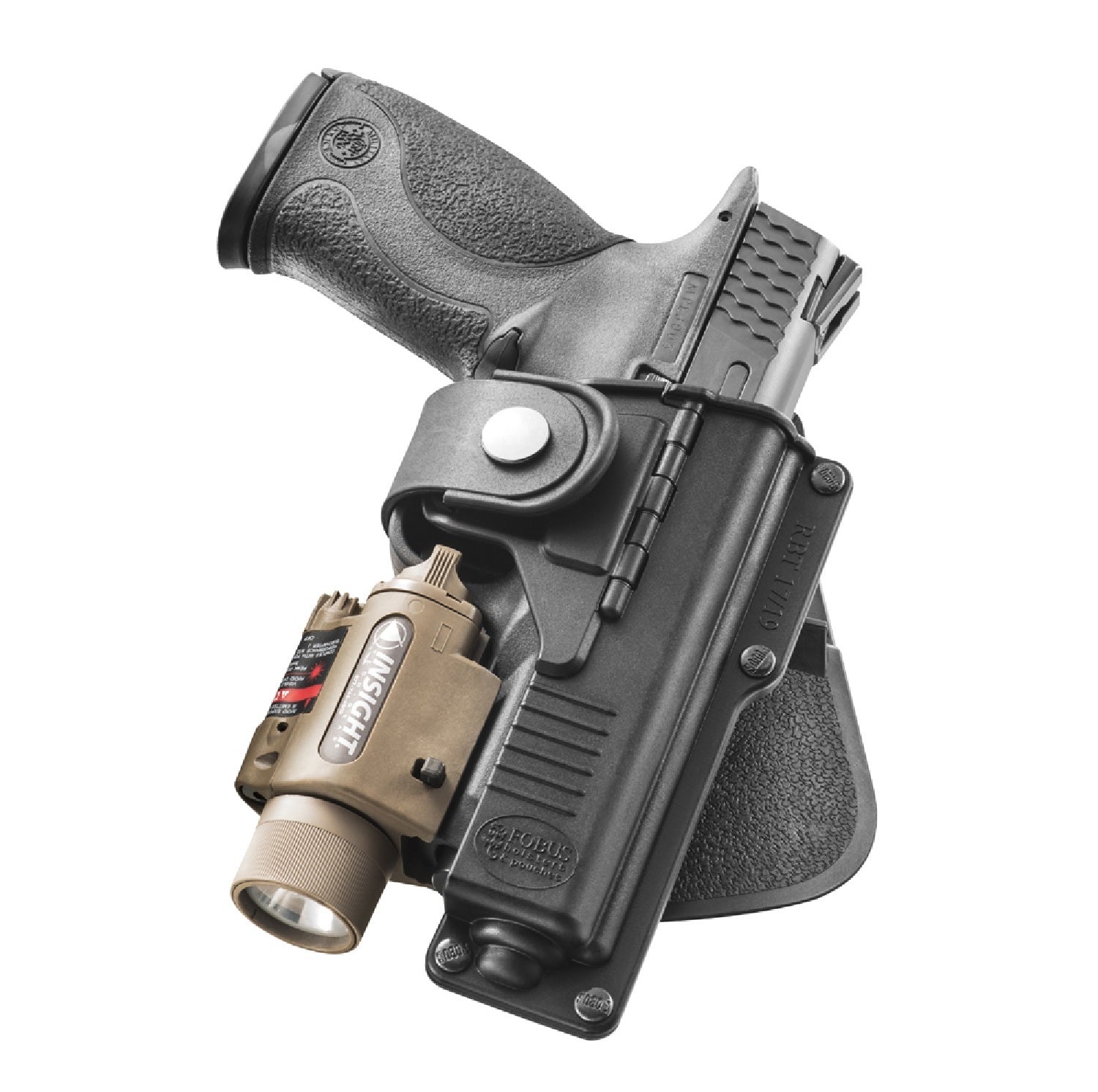 Fobus RBT Tactical Holster for Glock with Active Retention