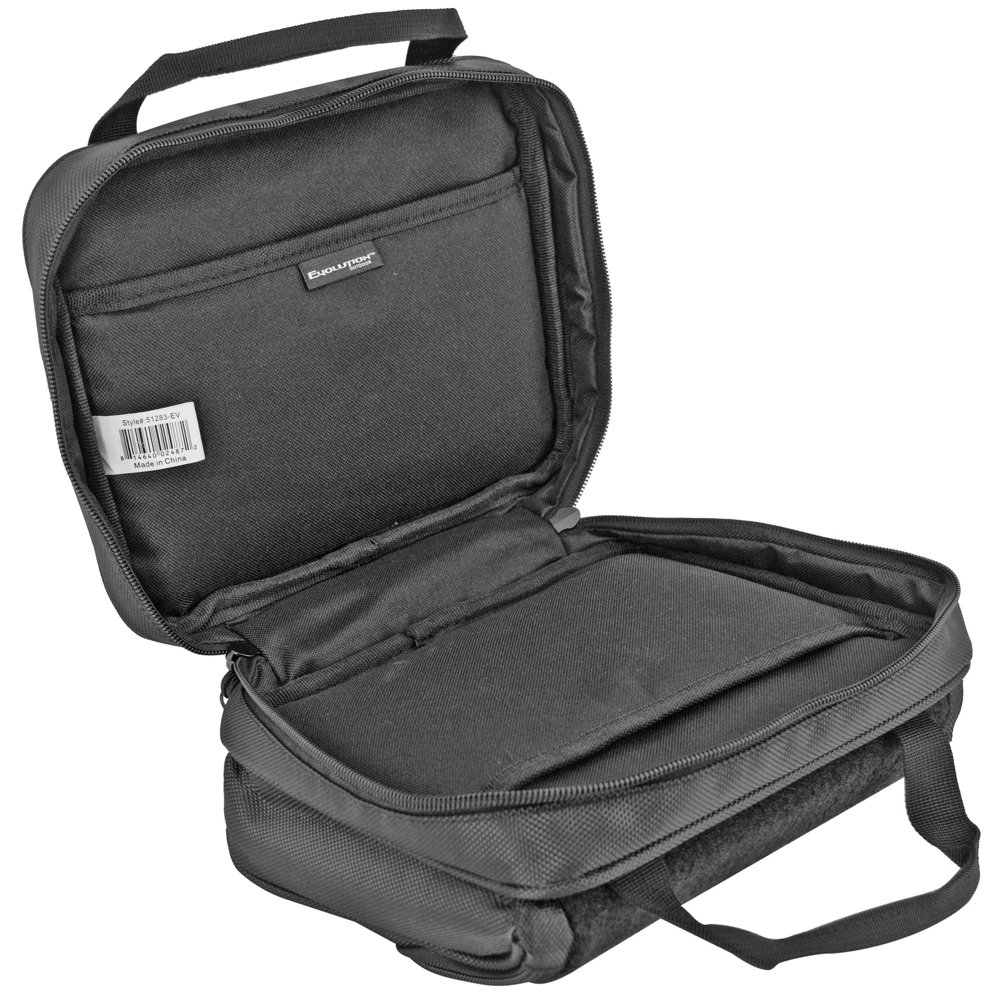 Evolution Tactical Double Pistol Case - 1680D Black