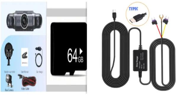 4 - Channel HD Wi - Fi Car Dash Cam - Inside The Bars
