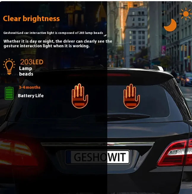 Smart Gesture Car Signal Lights - Inside The Bars