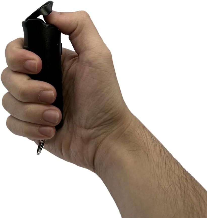 Streetwise Self-Defense Key Chain Combo - Smack Stun Gun & Sticky Pepper Gel