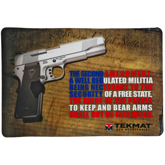 TekMat Premium Gun Cleaning Mat with 2nd Amendment Design