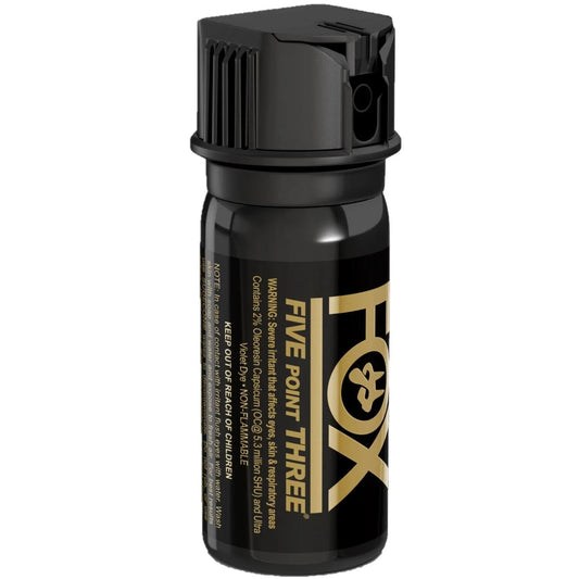 Fox Lab 5.3 Million Tactical Police Pepper Spray Stream Flip-Top 1.5oz 152FTS