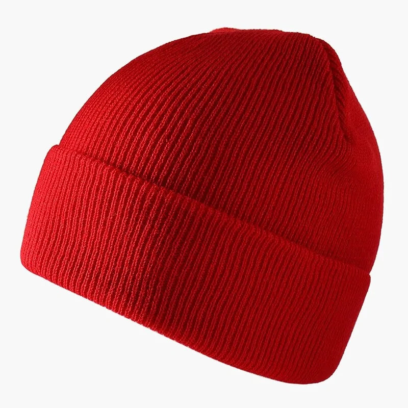 Cozy Ribbed Knitted Fisherman Beanie Hat - Inside The Bars