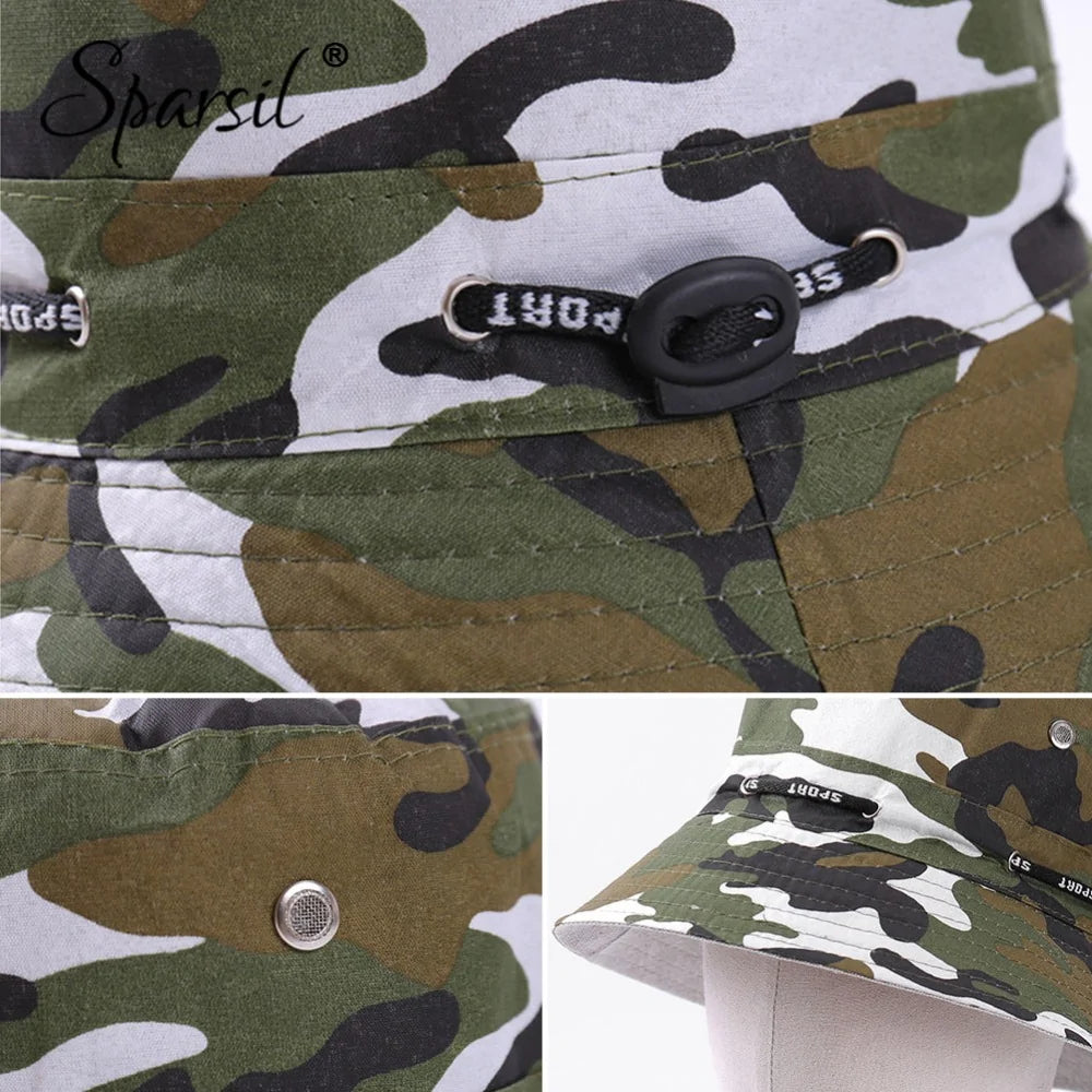 Camo Explorer Unisex Outdoor Bucket Hat