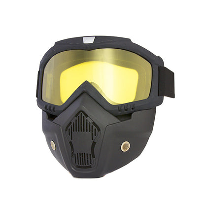 Vintage Military-Style Windproof Goggles for Motorcycle Riding and Outdoor Adventures