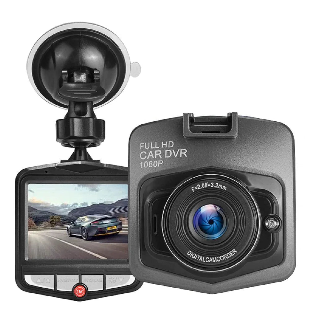 Car DVR Dash Cam 1080P with Night Vision, G-Sensor & 170° Wide Angle 2.4