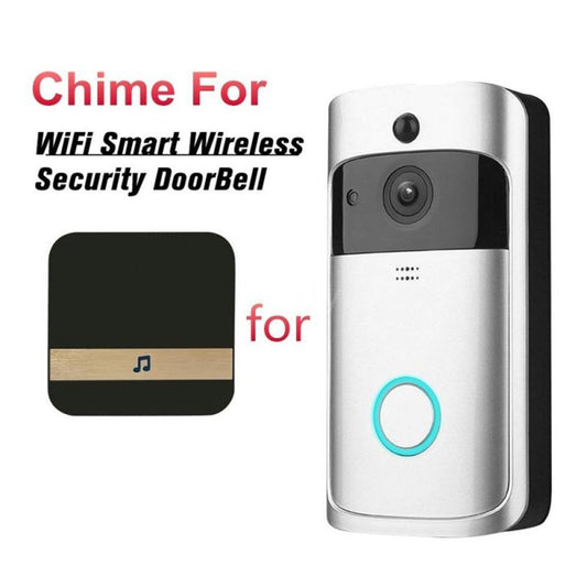 Smart Wireless Doorbell Chime with Remote Ding Dong Sound and WiFi Connectivity