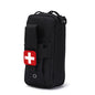 Tactical Outdoor First Aid Kit - Compact Medical EDC Pouch with Tourniquet, Scissors, and Molle System for Emergencies