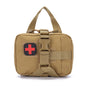 Quick Release First Aid Pouch Patch Bag Molle Amphibious Tactical Medical Kit EMT Emergency EDC Rip-Away Survival IFAK Hunting - Inside The Bars