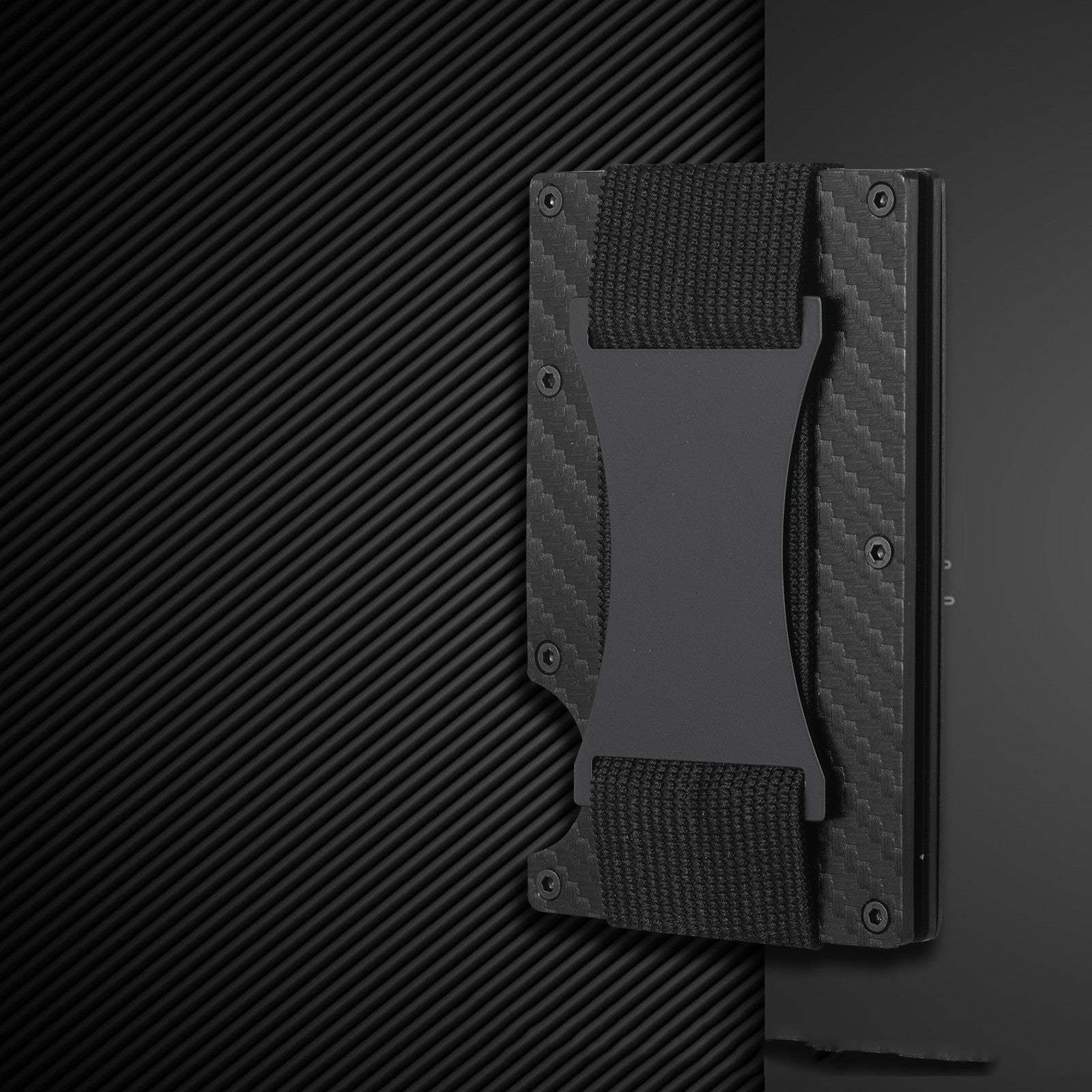 Sleek Carbon Fiber and Aluminum Alloy Wallet