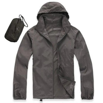 Packable Waterproof Rain Jacket