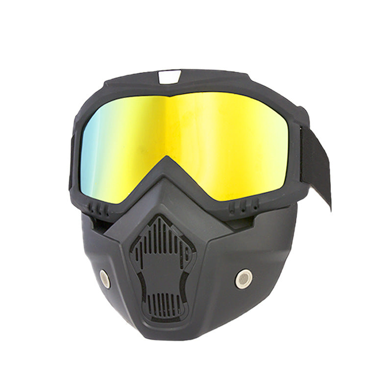 Vintage Military-Style Windproof Goggles for Motorcycle Riding and Outdoor Adventures