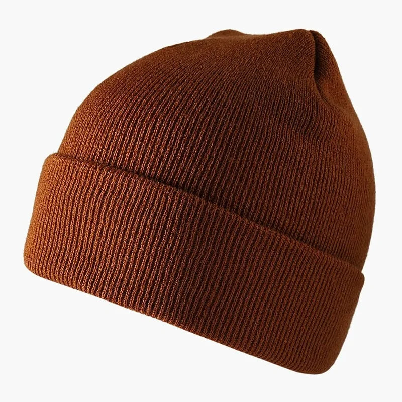 Cozy Ribbed Knitted Fisherman Beanie Hat - Inside The Bars