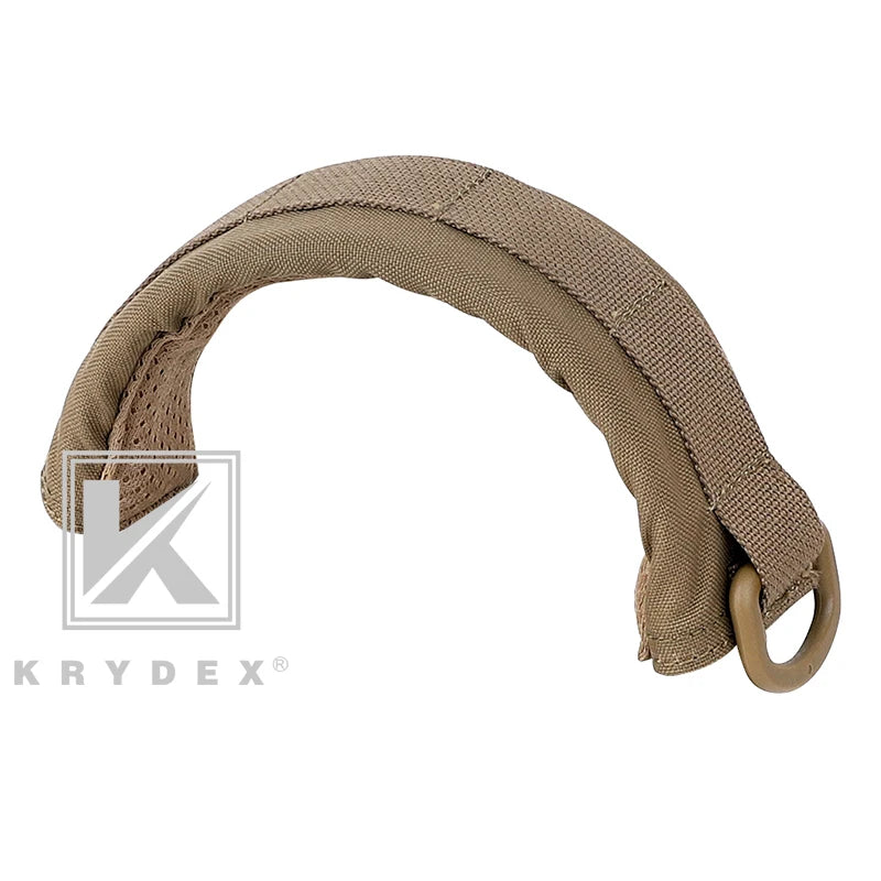 KRYDEX Tactical MOLLE Headphone Stand Cover for HOWARD PELTOR & Military Headsets - Protective Case with D-Ring - Inside The Bars