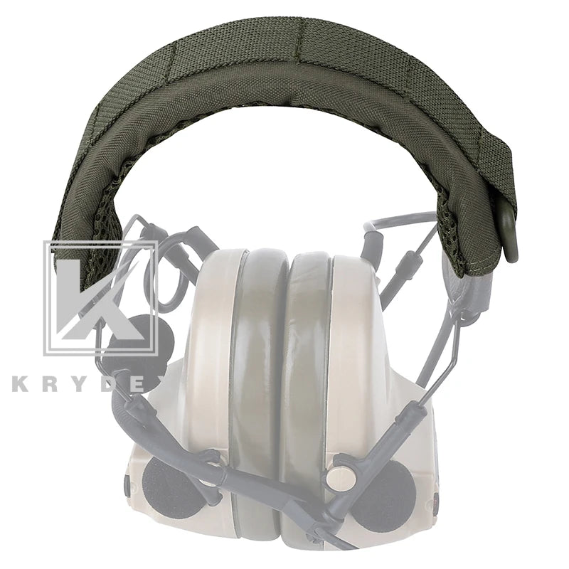 KRYDEX Tactical MOLLE Headphone Stand Cover for HOWARD PELTOR & Military Headsets - Protective Case with D-Ring - Inside The Bars