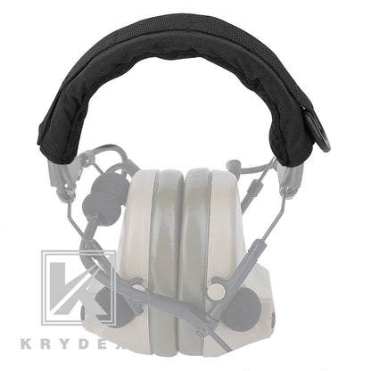 KRYDEX Tactical MOLLE Headphone Stand Cover for HOWARD PELTOR & Military Headsets - Protective Case with D-Ring - Inside The Bars