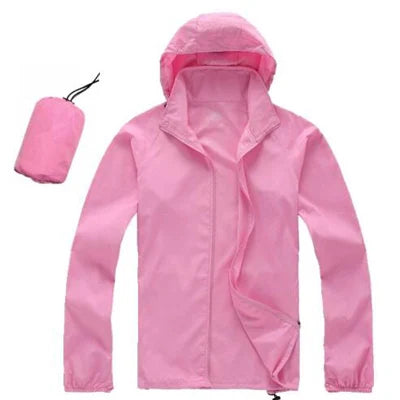 Packable Waterproof Rain Jacket