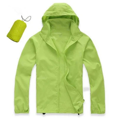 Packable Waterproof Rain Jacket