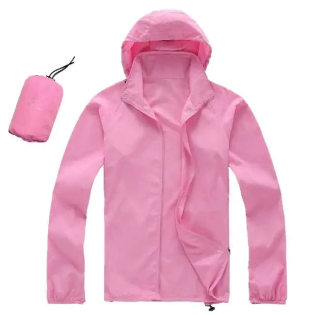 Packable Waterproof Rain Jacket