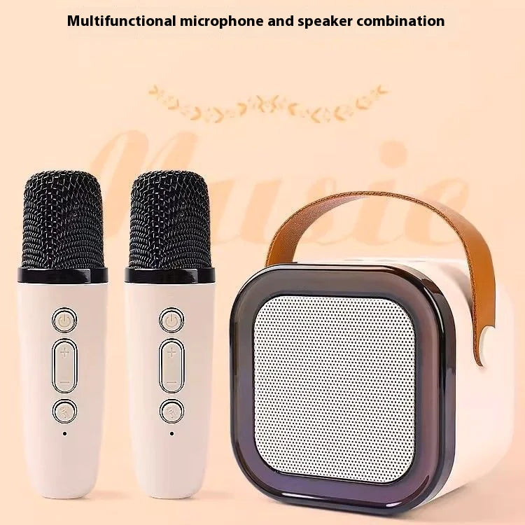 Portable Bluetooth Karaoke Microphone & Speaker System