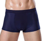 Men's High Elastic Ice Silk Mesh Boxer Briefs - Breathable and Comfortable Underwear