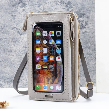 Touch Screen Super Popular Lightweight Vertical Integrated Mobile Phone Bag - Inside The Bars