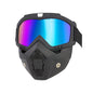 Vintage Military-Style Windproof Goggles for Motorcycle Riding and Outdoor Adventures