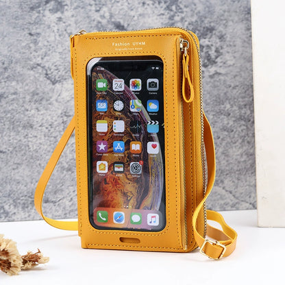 Touch Screen Super Popular Lightweight Vertical Integrated Mobile Phone Bag - Inside The Bars