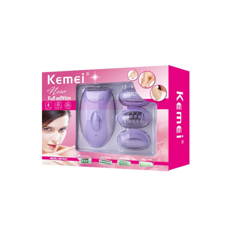 Kemei Epilator 4-IN-1 - Inside The Bars