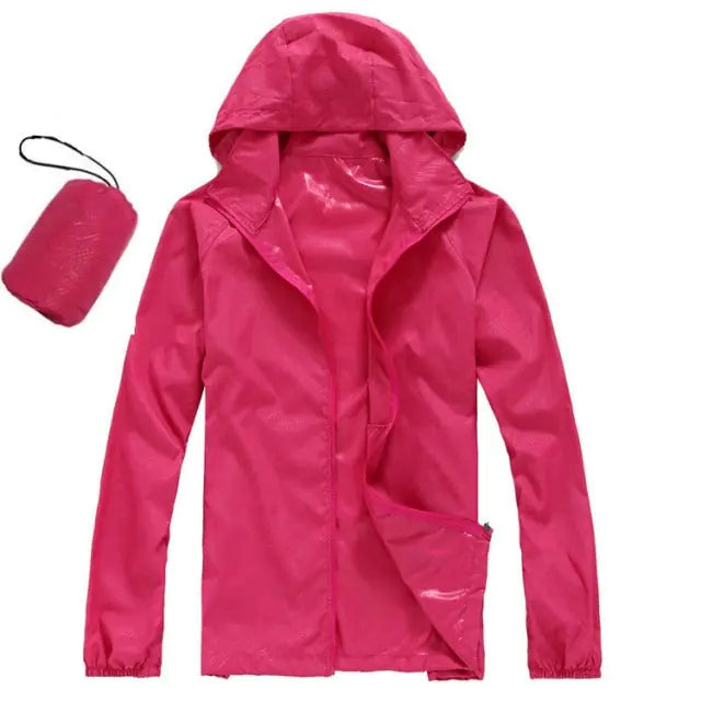 Packable Waterproof Rain Jacket