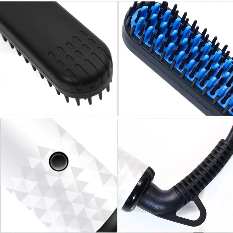 Men's Professional Beard and Hair Straightening Brush