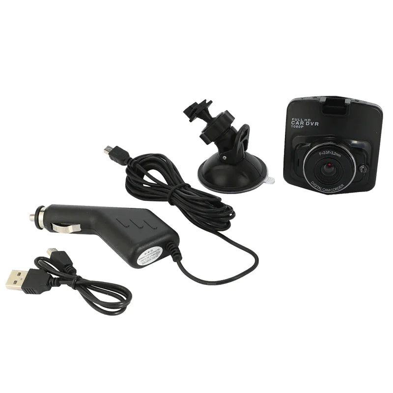 Car DVR Dash Cam 1080P with Night Vision, G-Sensor & 170° Wide Angle 2.4