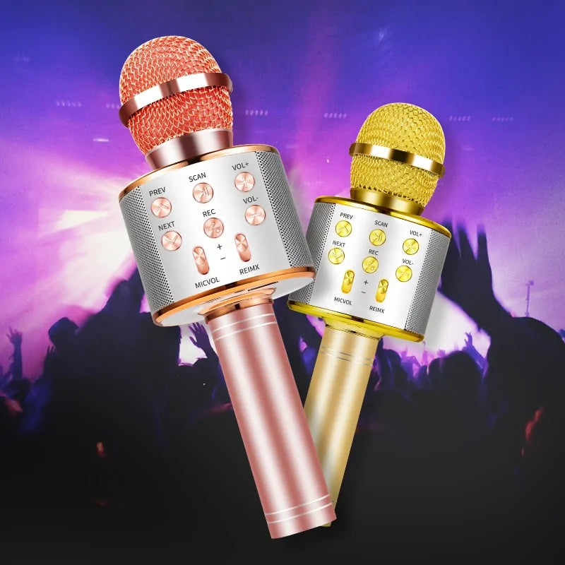 Wireless Bluetooth Karaoke Microphone for Ultimate Singing Fun