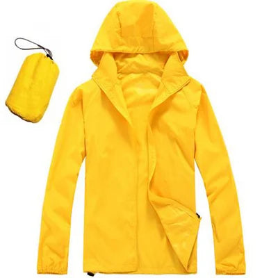 Packable Waterproof Rain Jacket